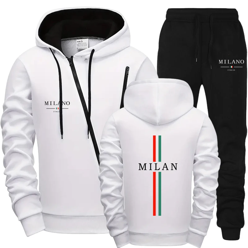 Men Tracksuit Sets Fashion Cas - Winter Clothing Pk ulasan dan harga